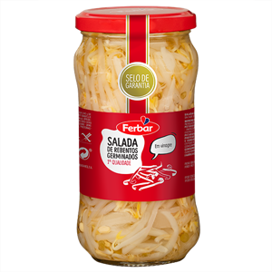 Salada De Rebentos Germinados Em Vinagre
