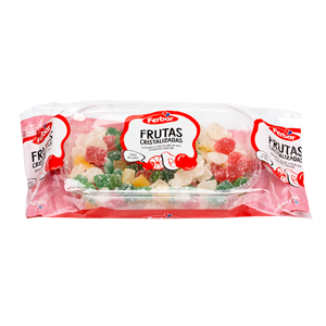 Fruta Sortida Cubos Cristalizada