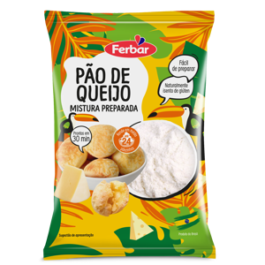 6400 Mistura Preparada Pão De Queijo Sqt 500G 24