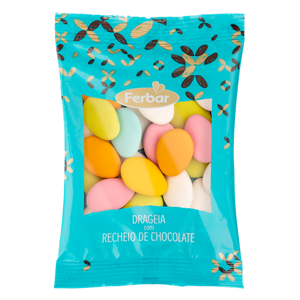 Drageia Com Recheio De Chocolate