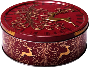 6371 BUTTER COOKIES REINDEER JACOBSENS 400G