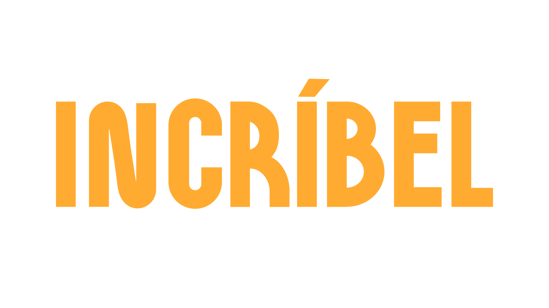 INCRIBEL HORIZONTAL Yellow