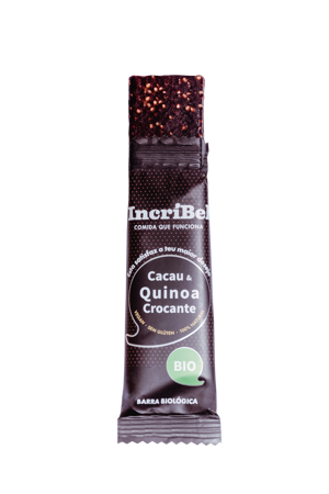 6330 Incríbel Barras Biológicas De Cacau E Quinoa Crocante 35G